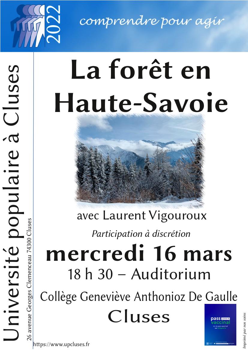 La forêt en Haute-Savoie