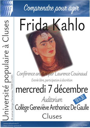 Conférence sur Frida Kahlo